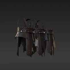 Grimdark Warrior Loincloths - 28mm Sci-Fi Tabletop Bits