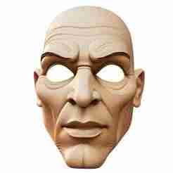 Grumpy Bald Mask