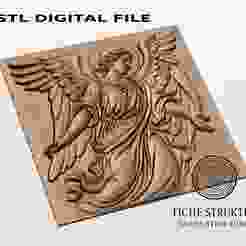 Guardian Angel – Classical Style – 3D STL Model