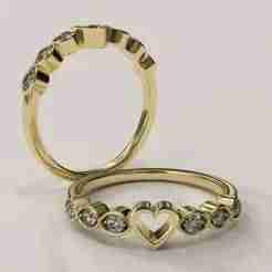 Guardian of Love Engagement Ring 3dm-stl