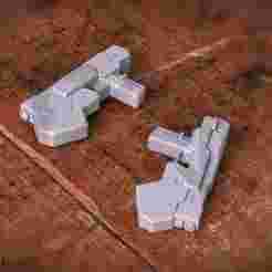 Gundam Dynames GN Beam Pistol STL File
