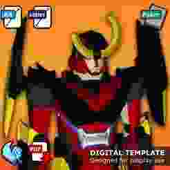 Gurren-Lagann - Pepakura 3D Template