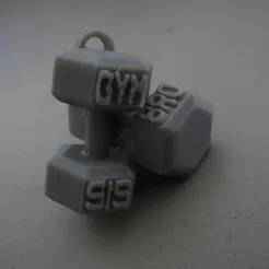 Gym bro/sis dumbbell, with ring