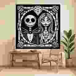 Halloween Jack - Wall Art Multicolor