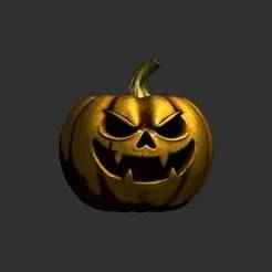 Halloween Pumpkin Jack-O’-Lantern – 3D Printable Model (8 cm)