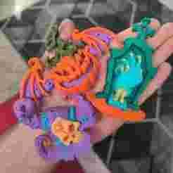 Halloween set, AMS print