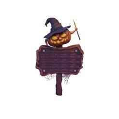 Halloween themed poster