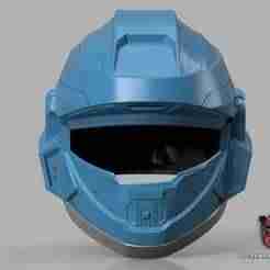 Halo Infinite Military Police Helmet Cosplay 1:1 Replica Cosplay