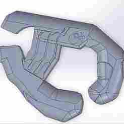 Halo Plasma Pistol 1:1 Scale