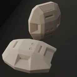 Halo Reach FJ PARA shoulder armor piece for cosplay
