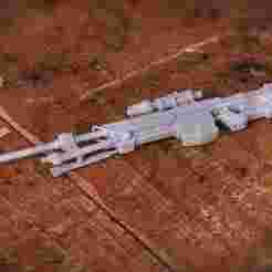 Halo SRS99 50Cal Sniper Rifle STL File