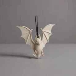 Hanging Bat Ornament - Spooky Miniature