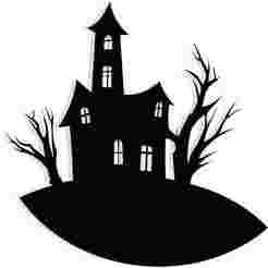 haunted house on a hill with crooked windows 2 - 2D/3D Wall Art STL+SVG For CNC Router, Plasma, Waterjet, Laser & 3D Printer