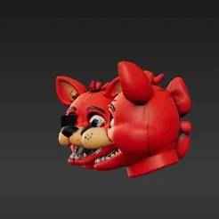 Haunted Pizzeria Pirate Fox - Life-Sized Costume Mask