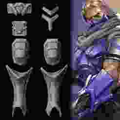 Hawkeye - Belt and Legs Armor - Marvel Rivals Cosplay Prop