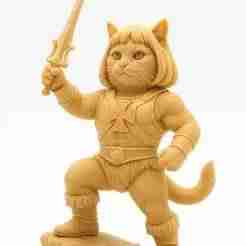He-Cat – The Feline Warrior (He-Man Inspired)