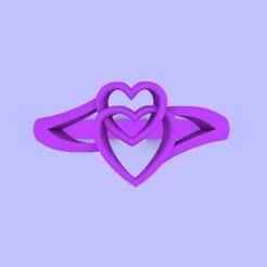 Heart Ring STL