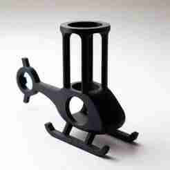 Helicopter Holder 3D Print – Stylish Decorative Showpiece Stand