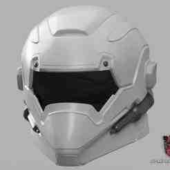 Helldivers 2 - CM-21 Trench Paramedic Helmet Cosplay 1:1 Replica