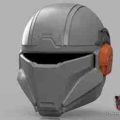 Helldivers 2 - I-44 Salamander Helmet Cosplay 1:1 Replica