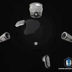 Helldivers 2 - UF-16 Inspector Armor - 3D Print Files