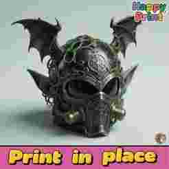 Helmet sculpture
