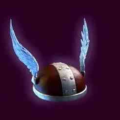 helmet with wings