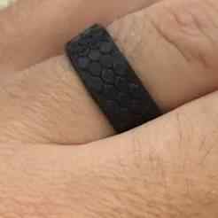 Hex Design Ring