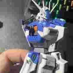 Hi nu Gundam RG piece F4