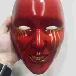 Higgs mask Death stranding sinister version