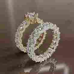 High Jewellery Diamond Rings 3D print model