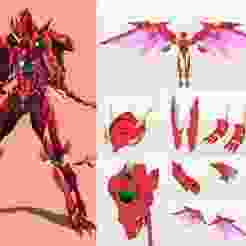 High School DxD - Balance Breaker Cosplay Wearable Armor - EVA Foam Template - PDO Pepakura Pattern