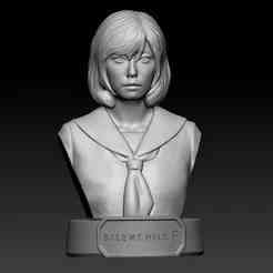 Hinako Bust Fan Art Silent Hill F - Bust of Hinako from video game Silent Hill F