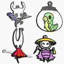 Hollow knight keychain pack