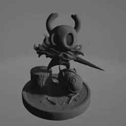 Hollow Knight with enemy