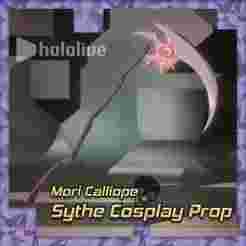 Hololive Mori Calliope:Scythe prop for cosplay