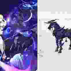 Honkai Impact 3rd - Durandal Horse - Cosplay Prop - EVA Foam Template - PDO + PDF Pepakura Pattern