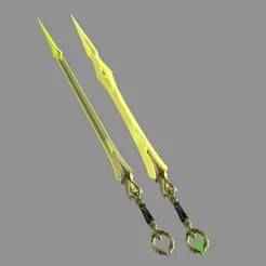 Honkai Star Rail Aglaea Sword for 3d print