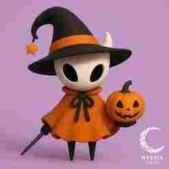 Hornet Hollow Knight Witch – 3D Model Special Halloween Edition | STL File