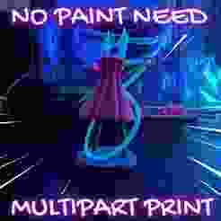 HORNET SILKSONG - NO PAINT NEED-MULTIPART PRINT