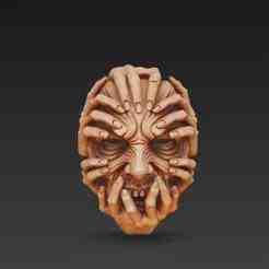 Horror mask for Halloween