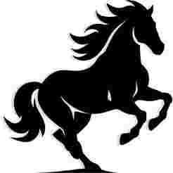 horse galloping with flowing mane 1 - 2D/3D Wall Art STL+SVG For CNC Router, Plasma, Waterjet, Laser & 3D Printer
