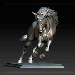 horse sculpture v6