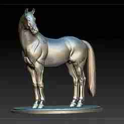 horse sculpture v8
