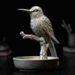 Hummingbird Nest Bowl – Nature-Inspired Decorative Dish