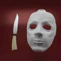 Hush Killer (The Man) 2016 | Mask & Knife | Cosplay
