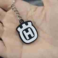 Husqvarna Minimal Keychain