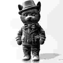 I42 Cat with Hat