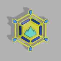 Iceberg Badge (Kalos) || Iceberg Medal (Kalos)