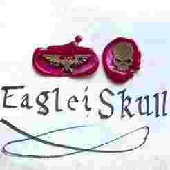 IMPERIAL EAGLE, SKULL, & BUREAUCRACY WAX SEAL STAMP VALUE PACK FOR GRIMDARK COSPLAY/RPG